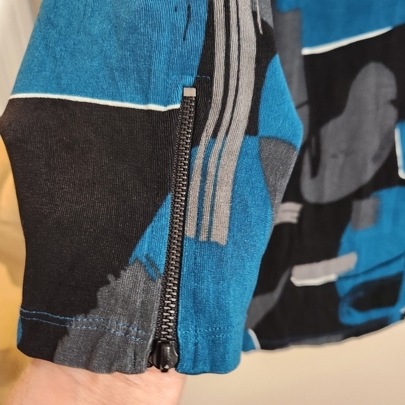 CHICO'S Travelers Tunic Top, sz 3-large - Picture 4 of 9